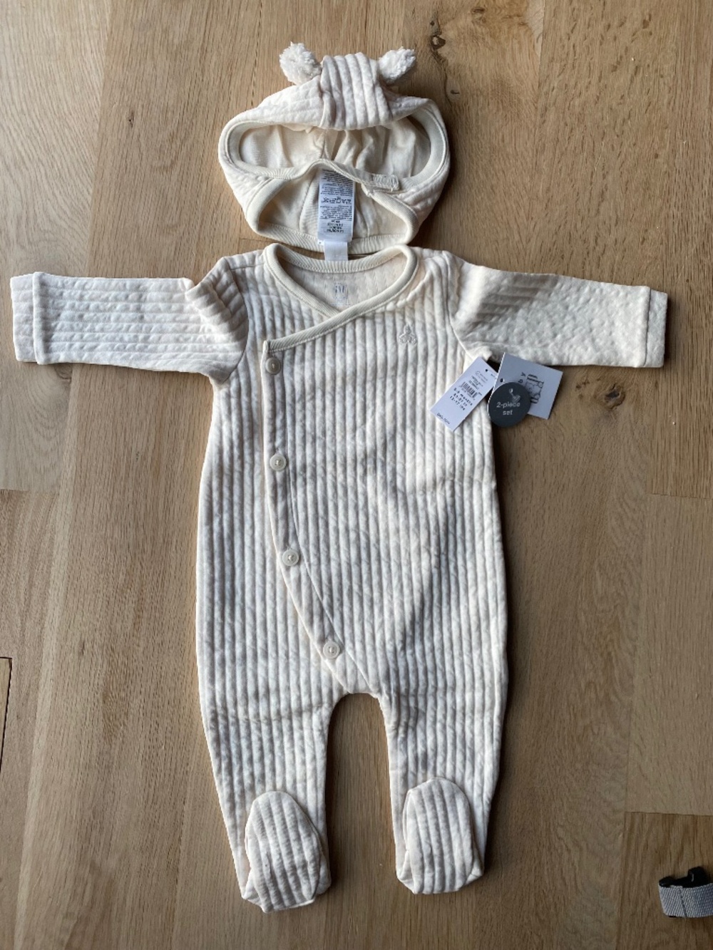 NEW! Onesie with Hat 3-6M